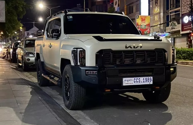 Kia Tasman lộ diện tại sự kiện của THACO